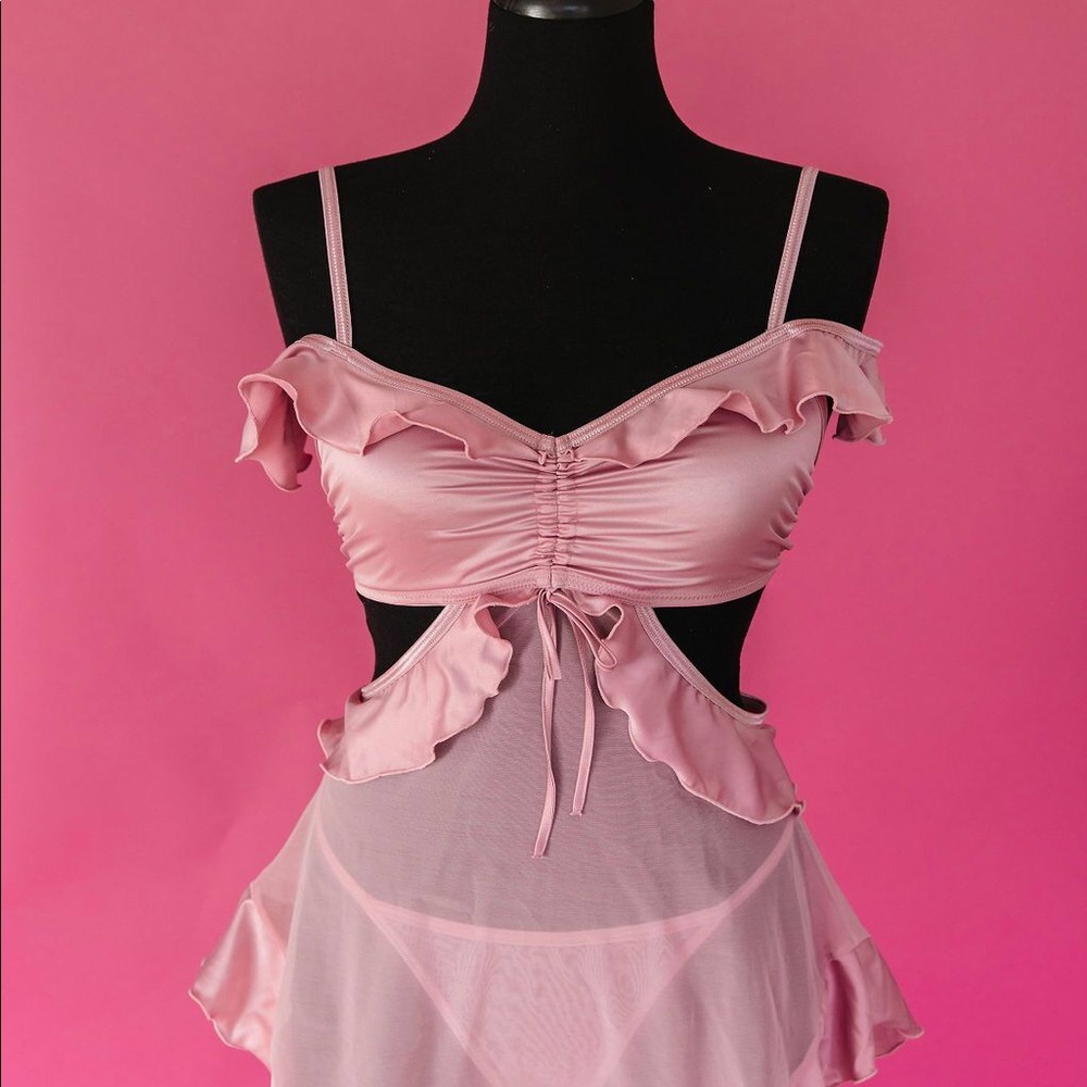 Mentionables pink babydoll